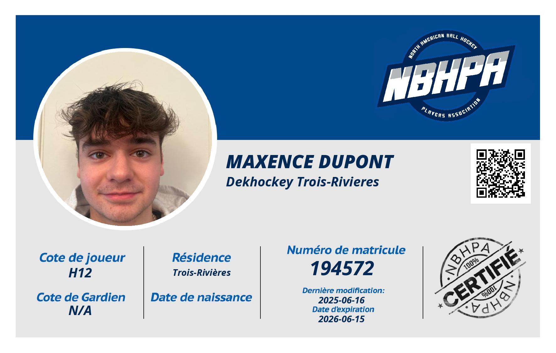 Maxence Dupont