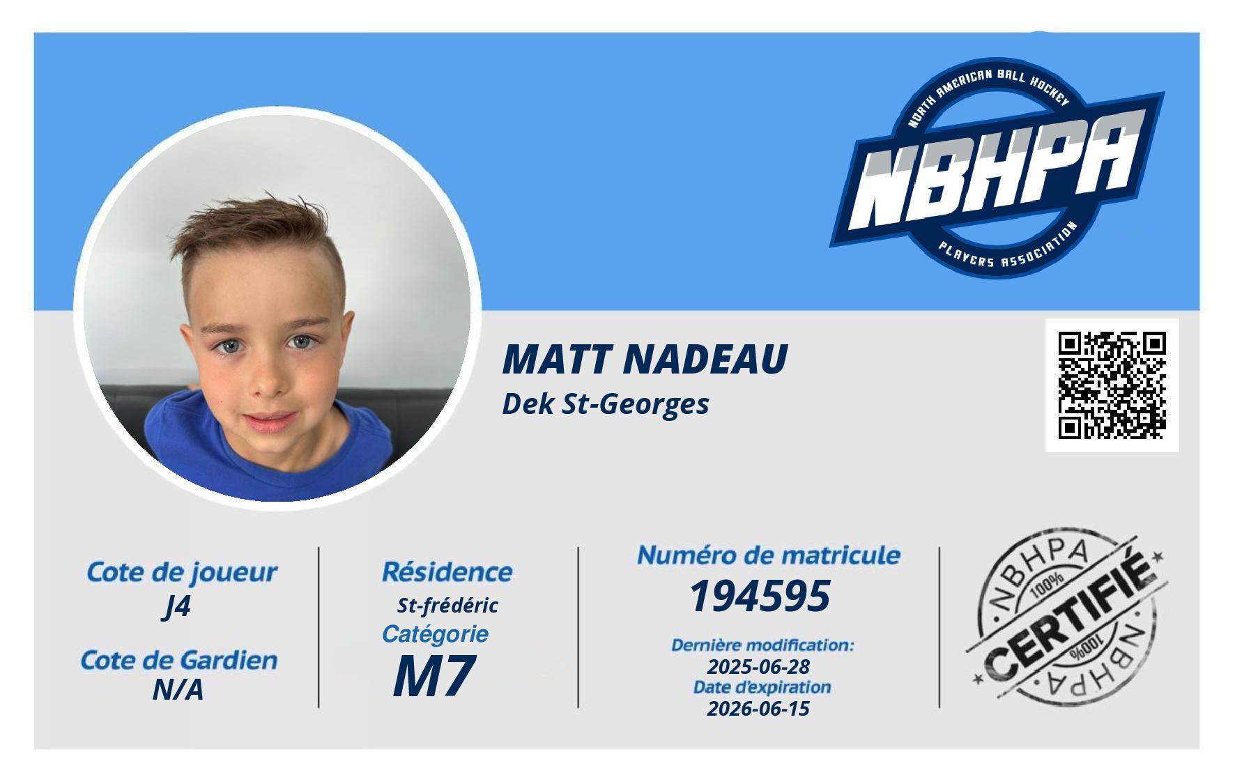 Matt Nadeau