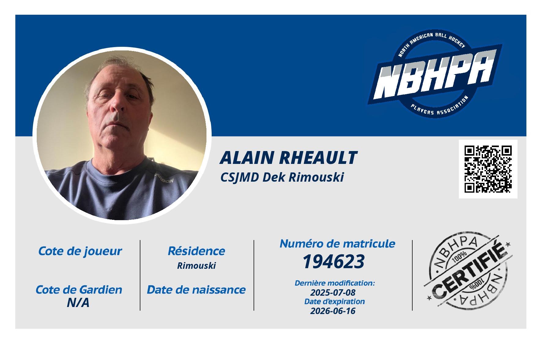 Alain Rheault