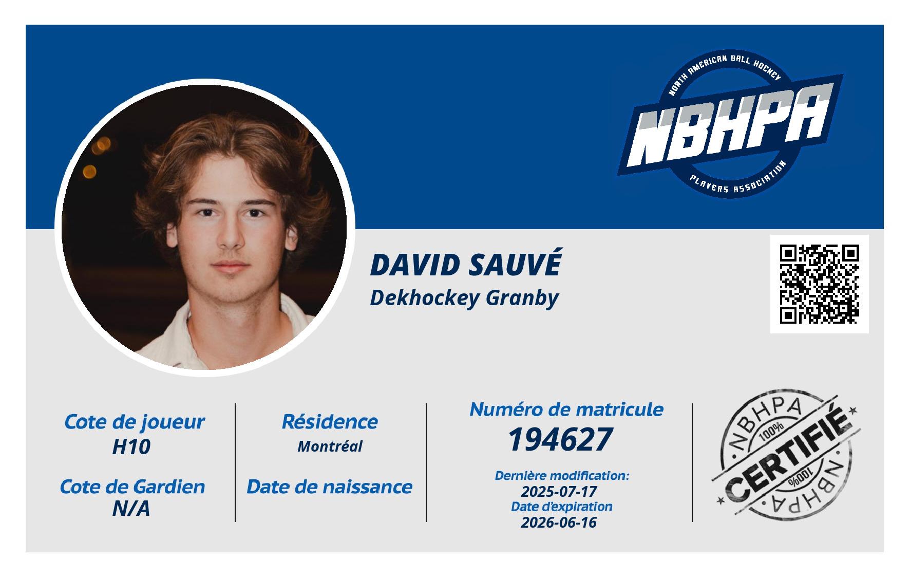 David Sauvé