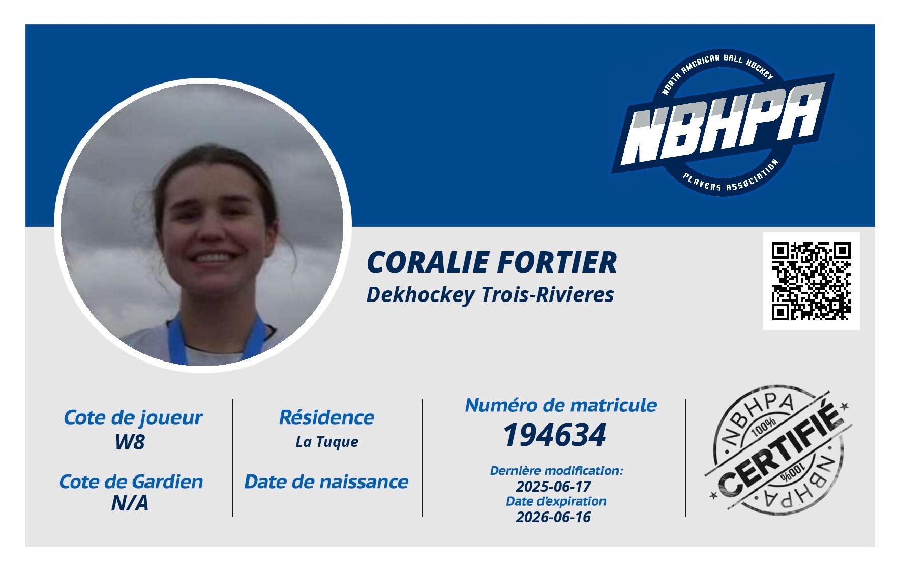 Coralie Fortier