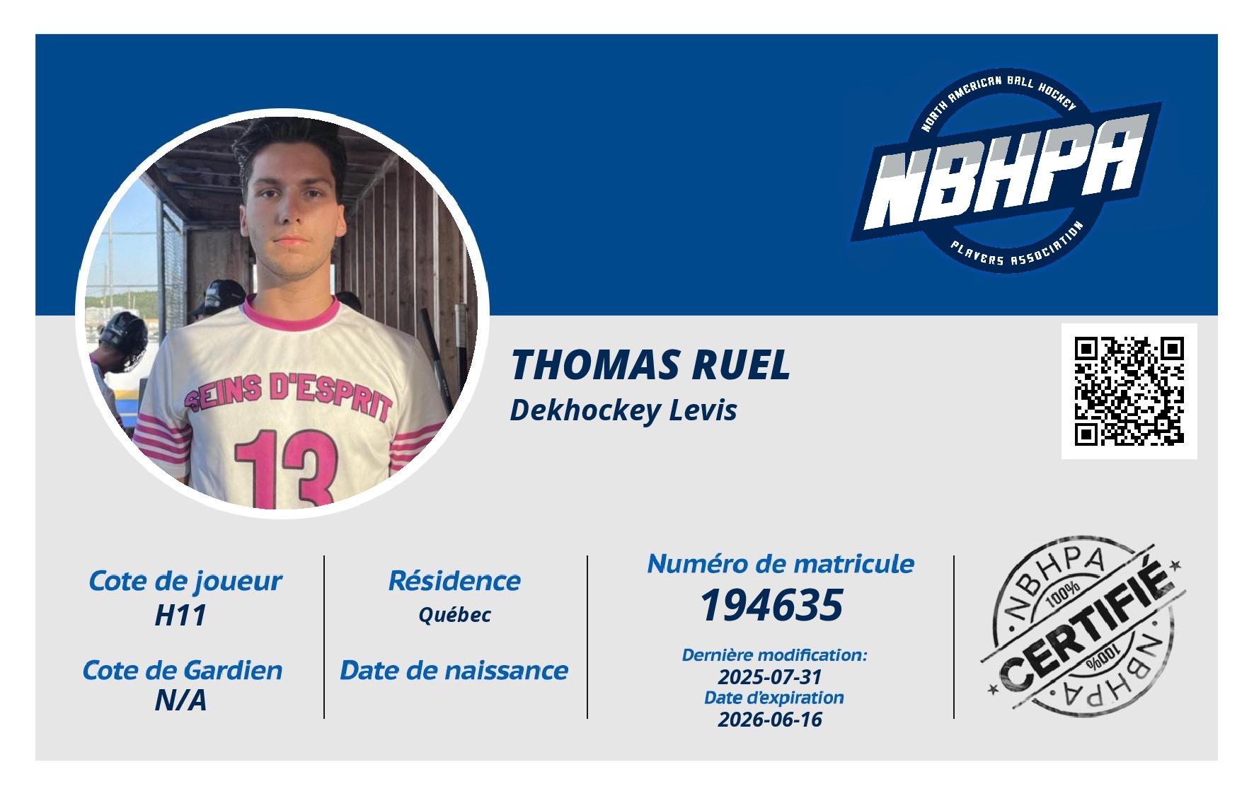 Thomas Ruel