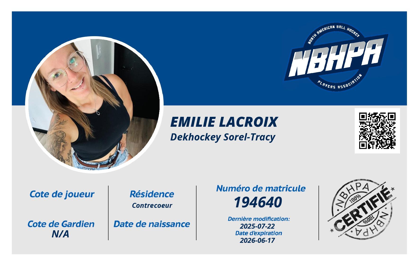 Emilie Lacroix