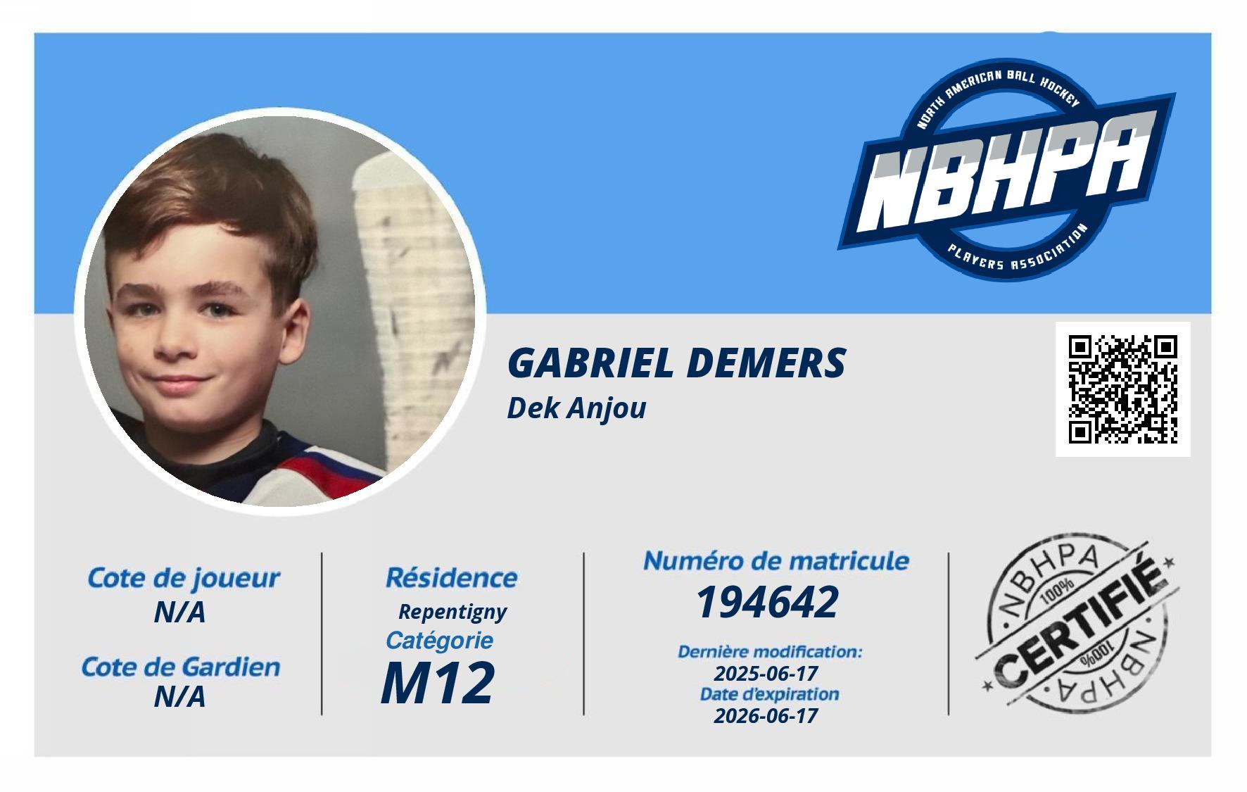 Gabriel Demers