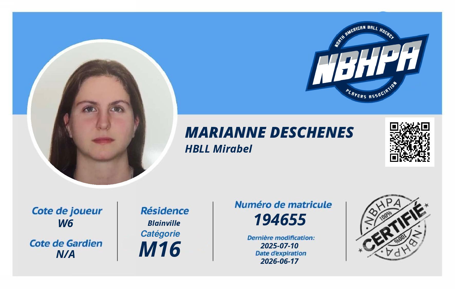 Marianne Deschenes