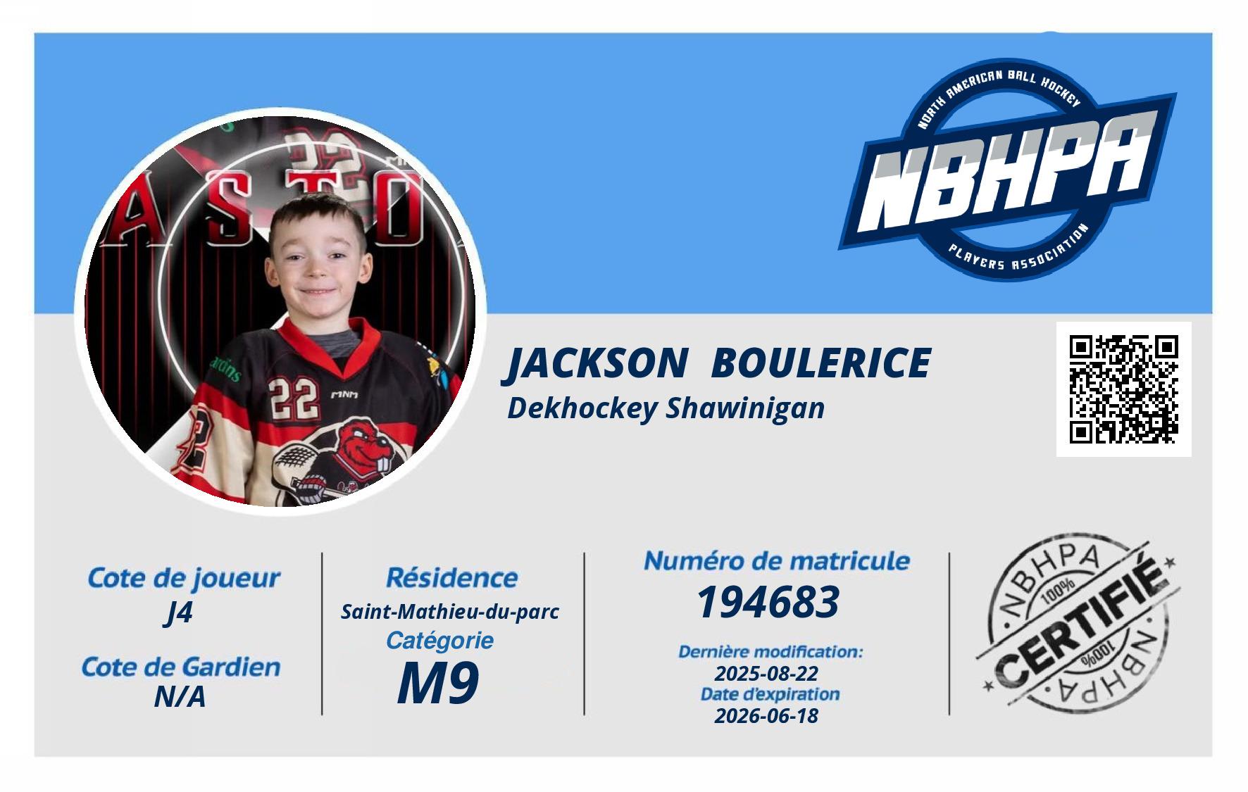 Jackson  Boulerice
