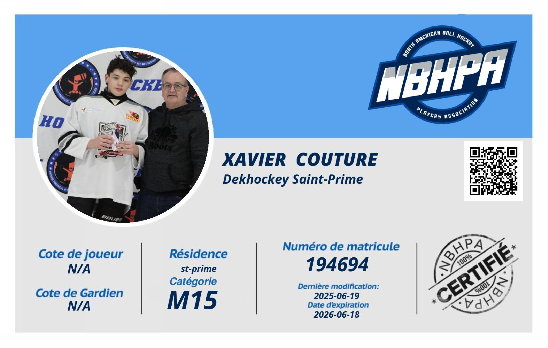Xavier  Couture 