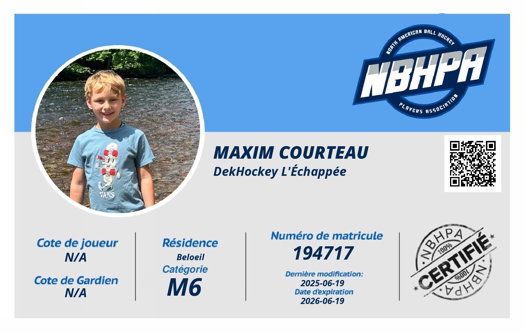 Maxim Courteau