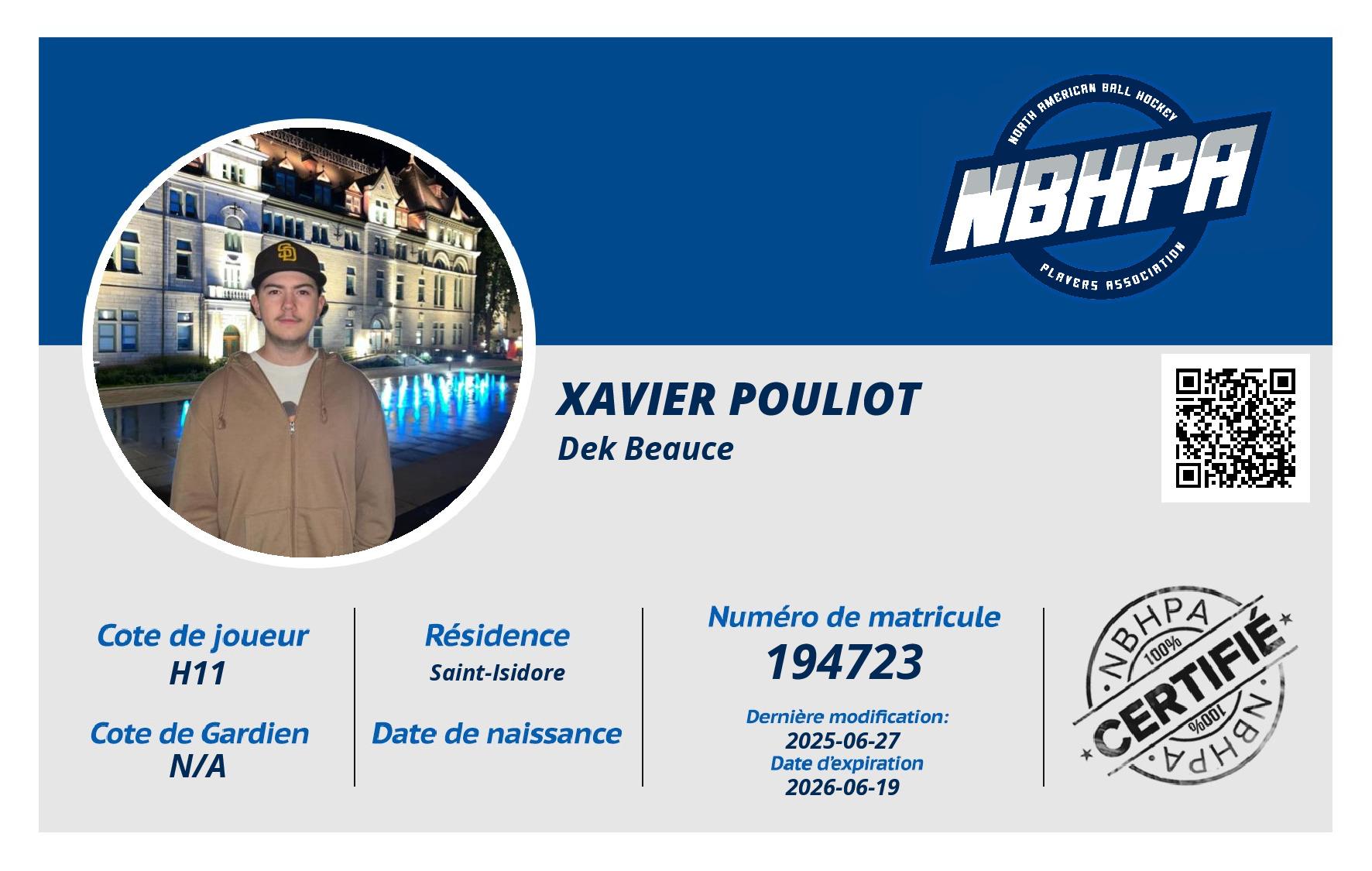 Xavier Pouliot