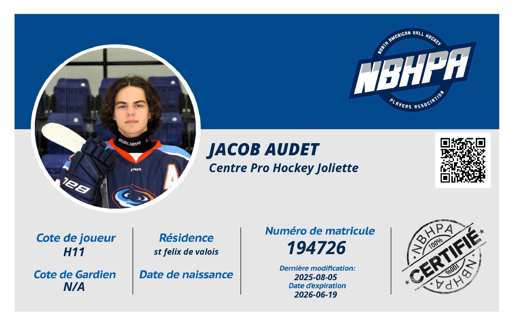 Jacob Audet