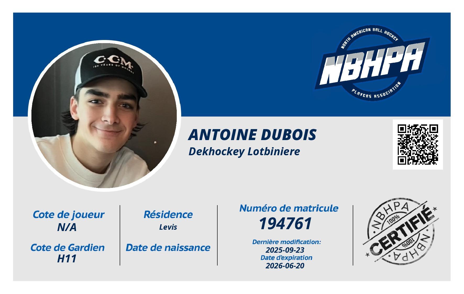 Antoine Dubois