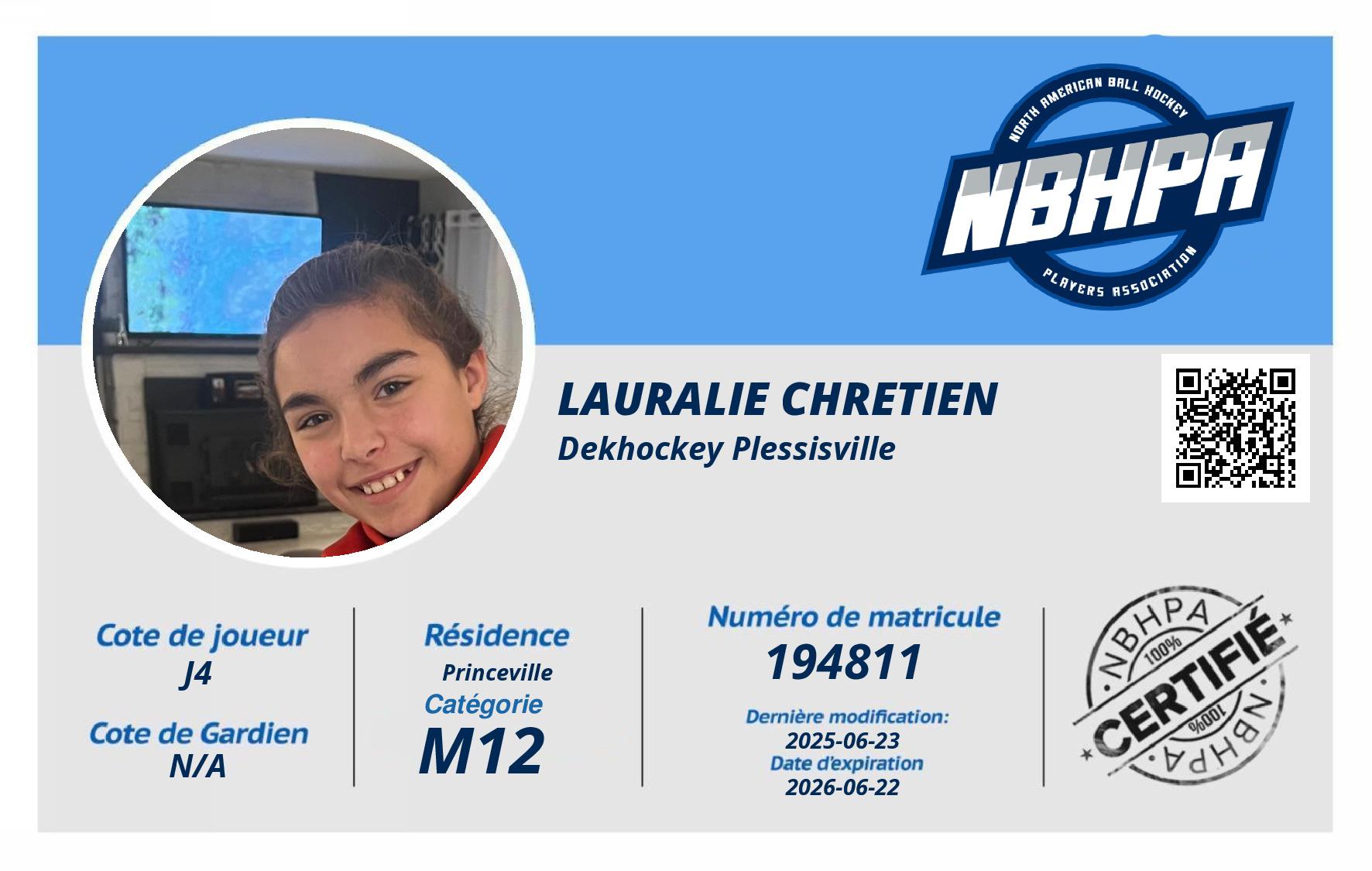 Lauralie Chretien