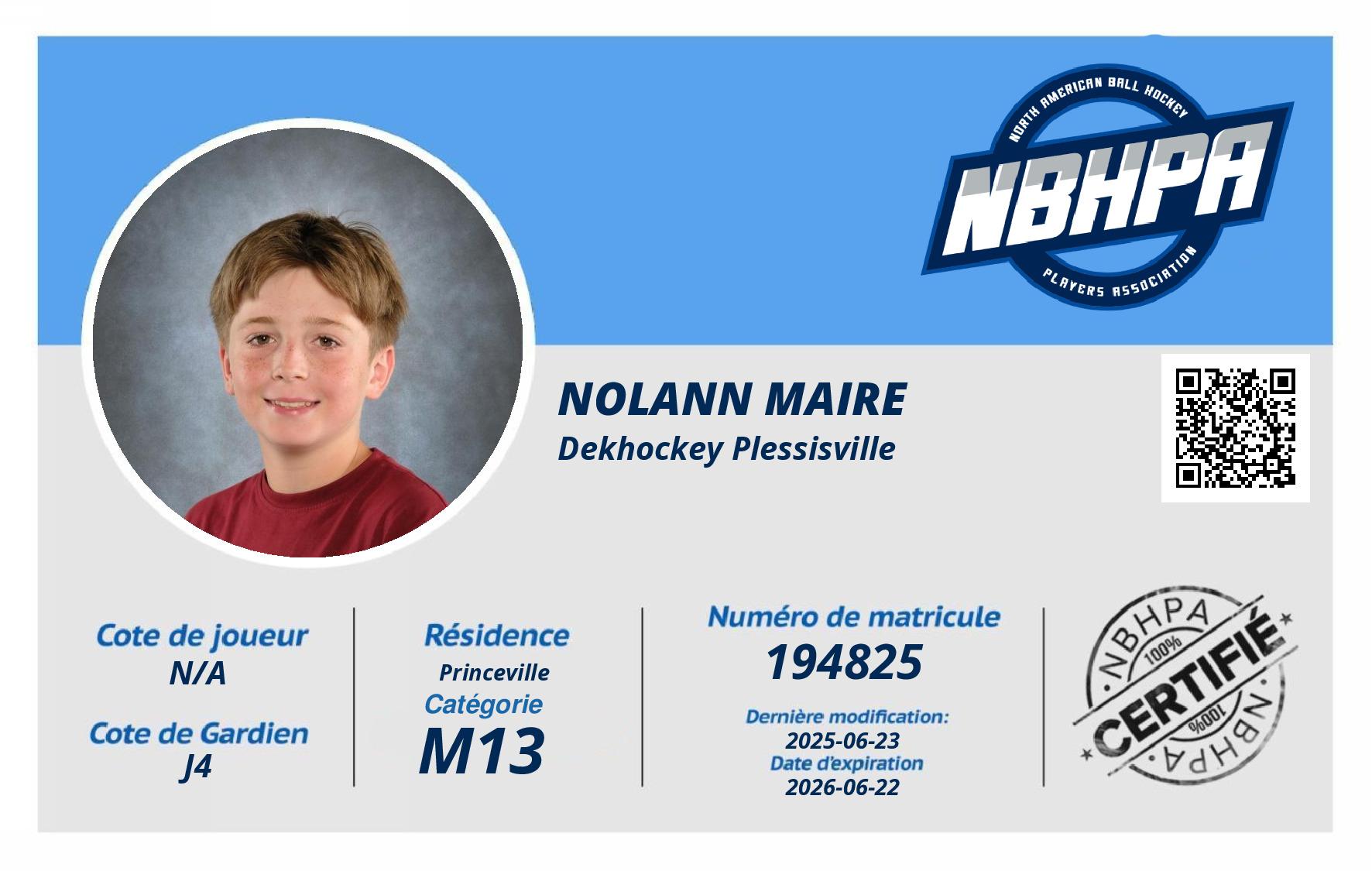 Nolann Maire