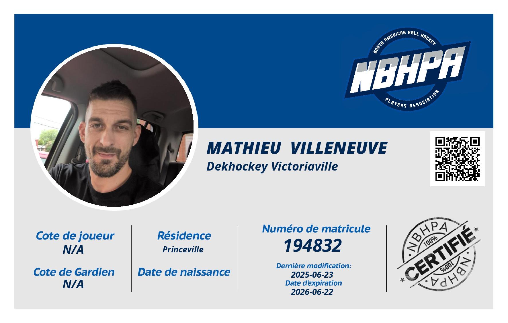 Mathieu  Villeneuve 