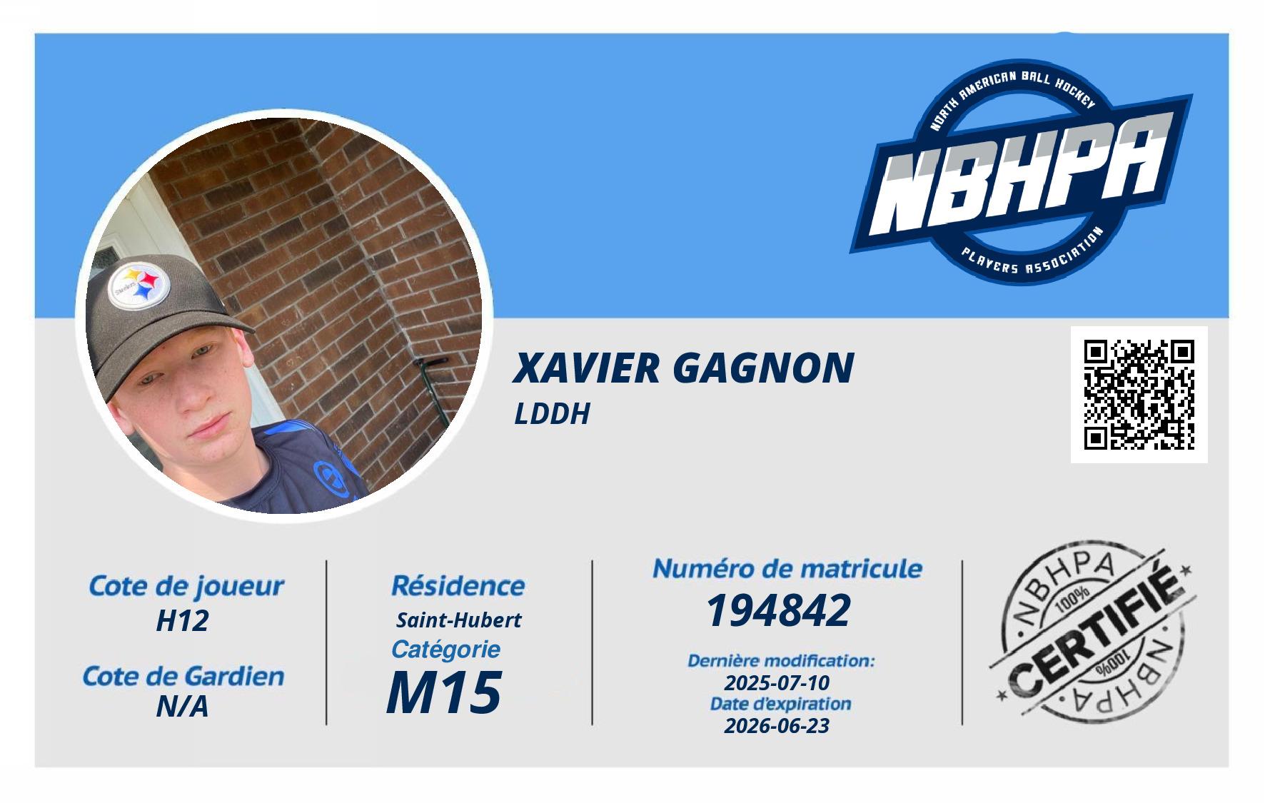 Xavier Gagnon