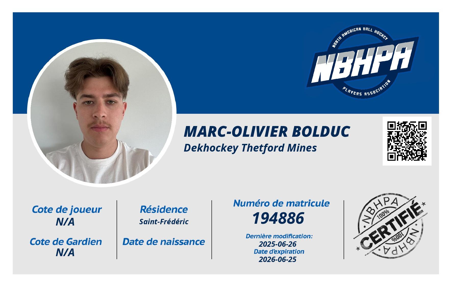 Marc-Olivier Bolduc