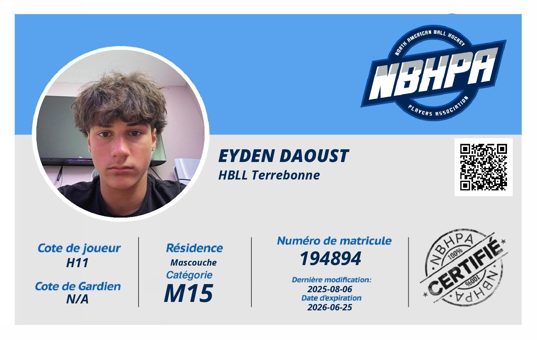 Eyden Daoust
