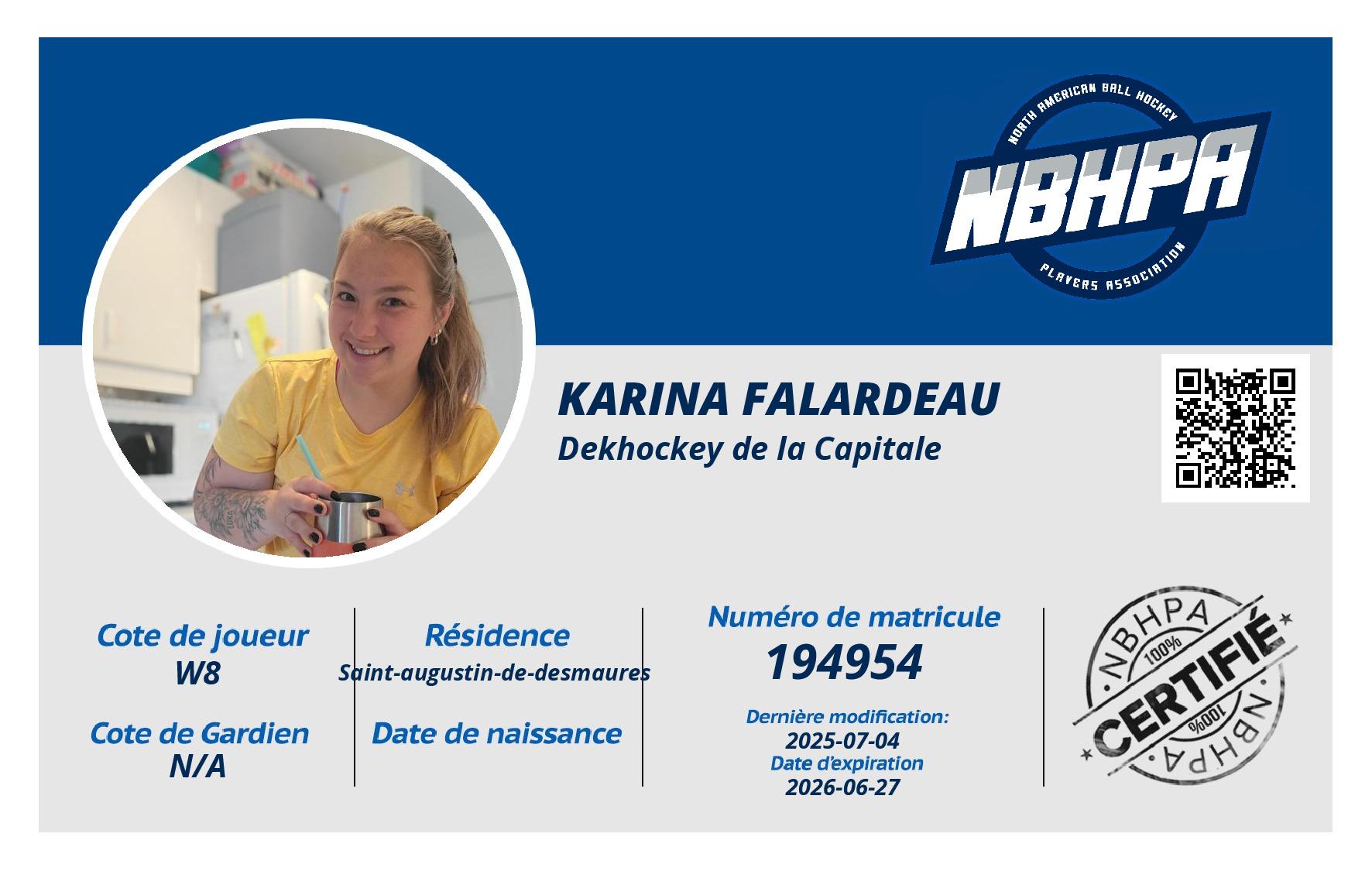 Karina Falardeau