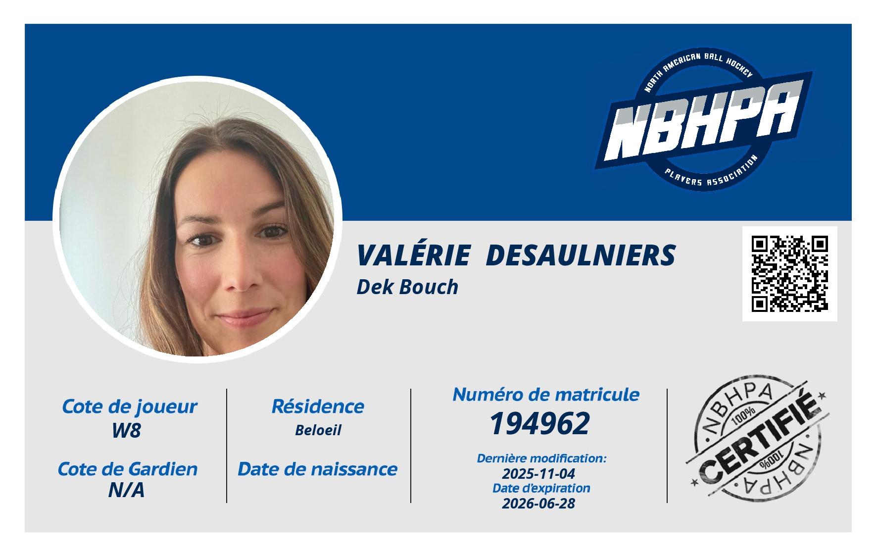 Valérie  Desaulniers 