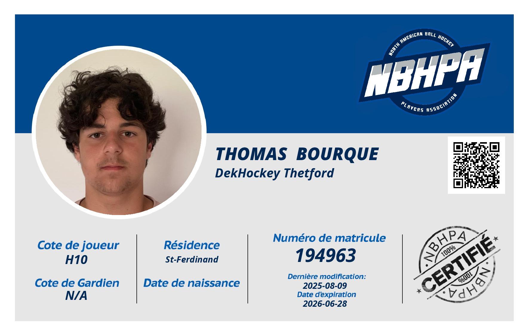 Thomas  Bourque