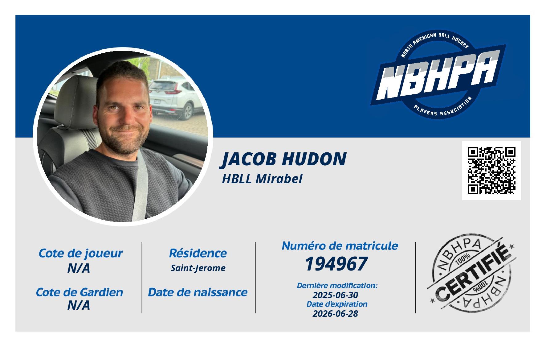 Jacob Hudon