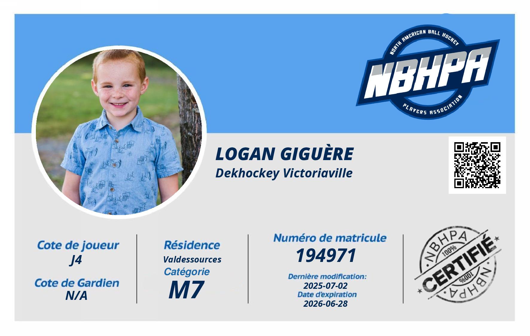 Logan Giguère 