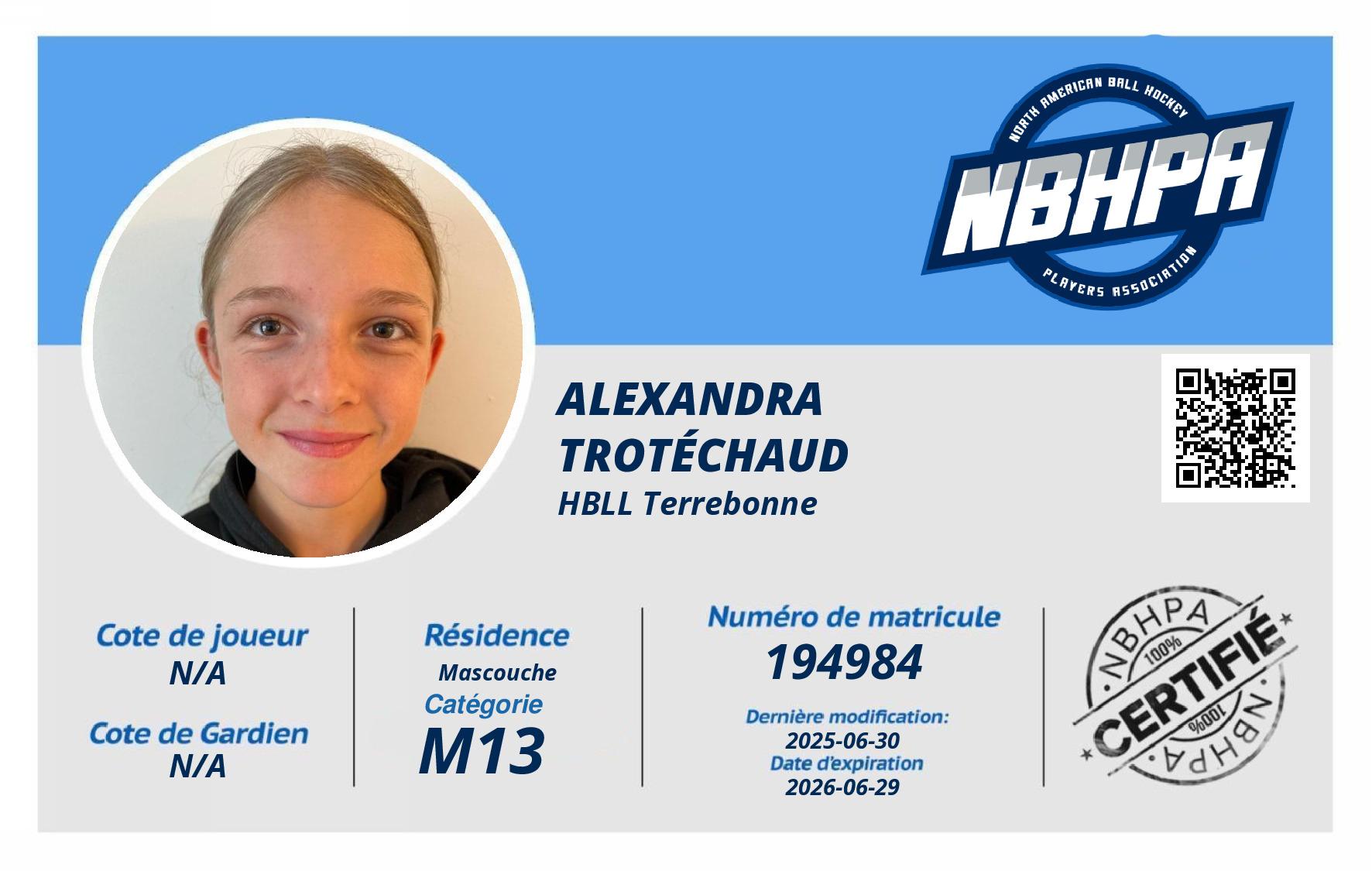 Alexandra Trotéchaud