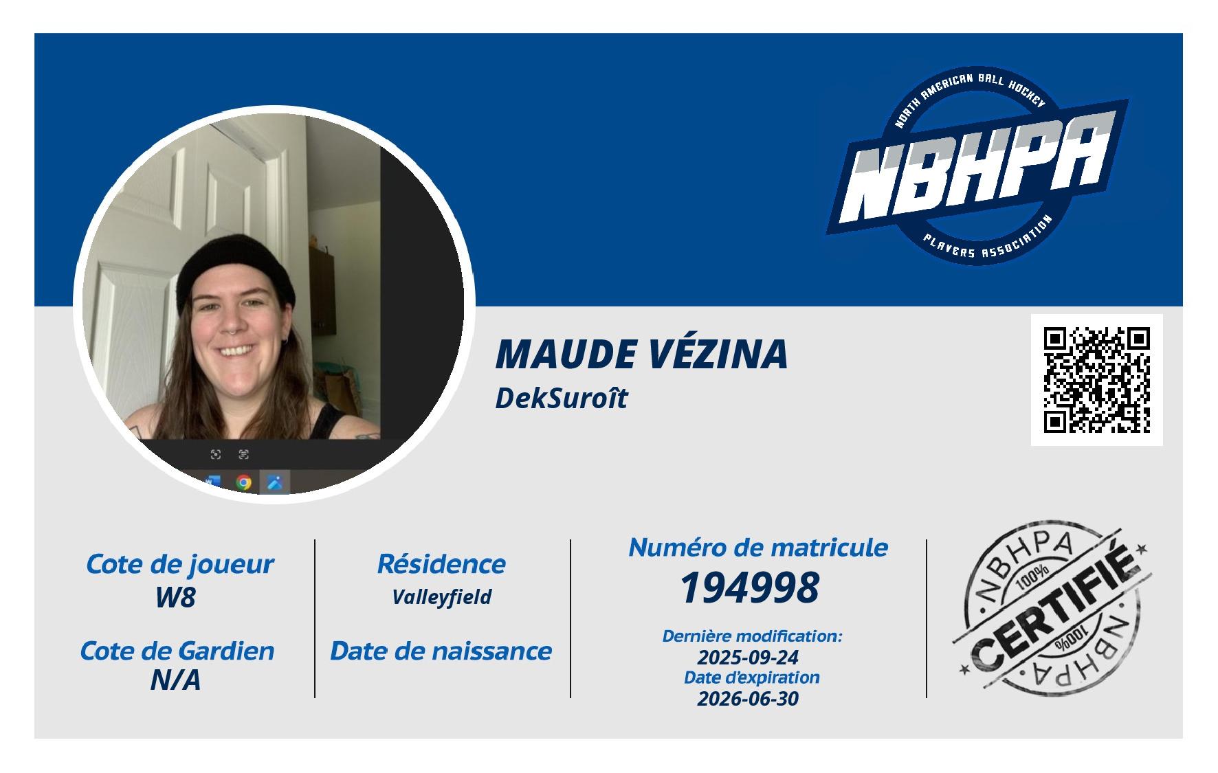 Maude Vézina