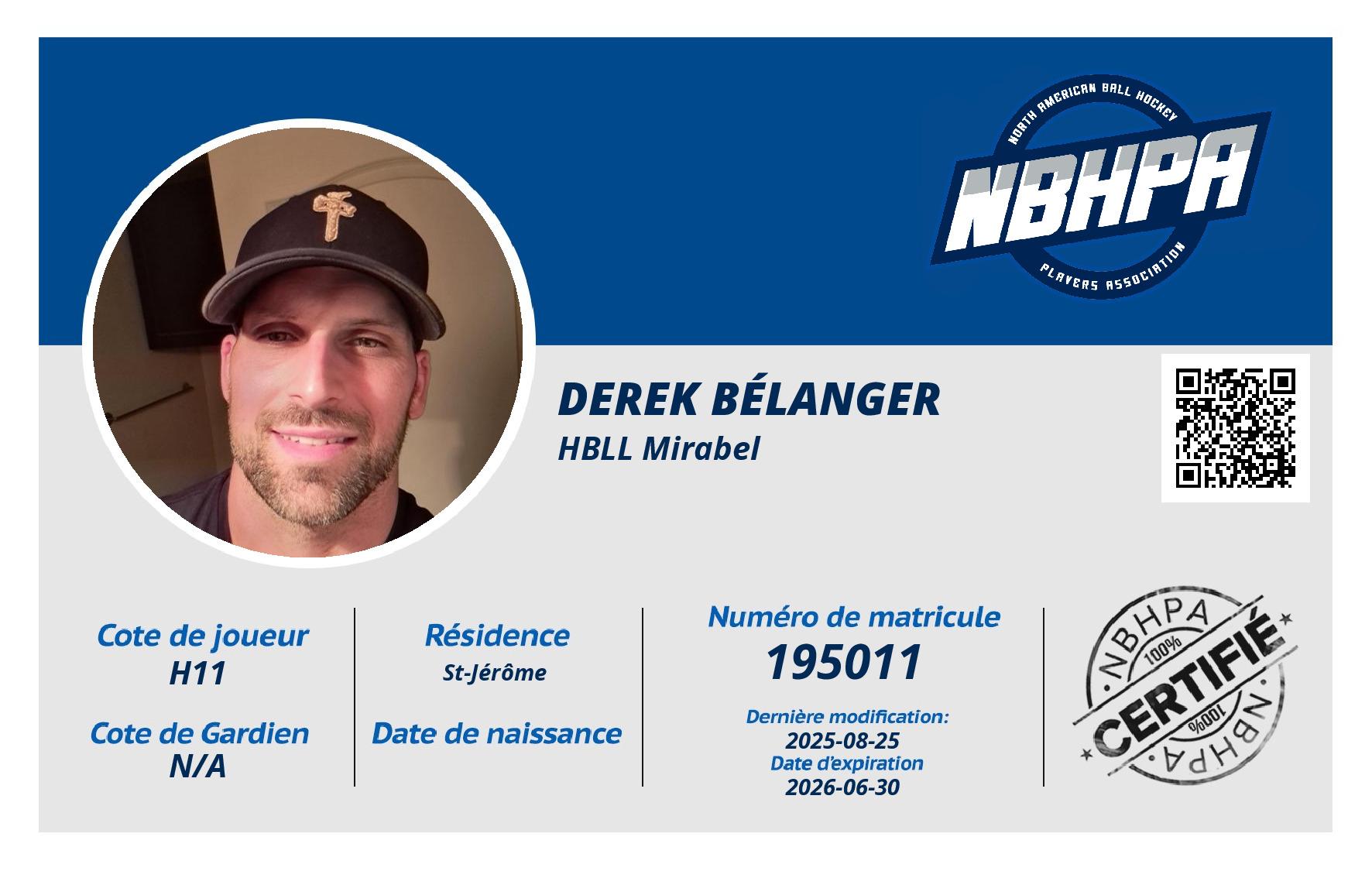 Derek Bélanger 