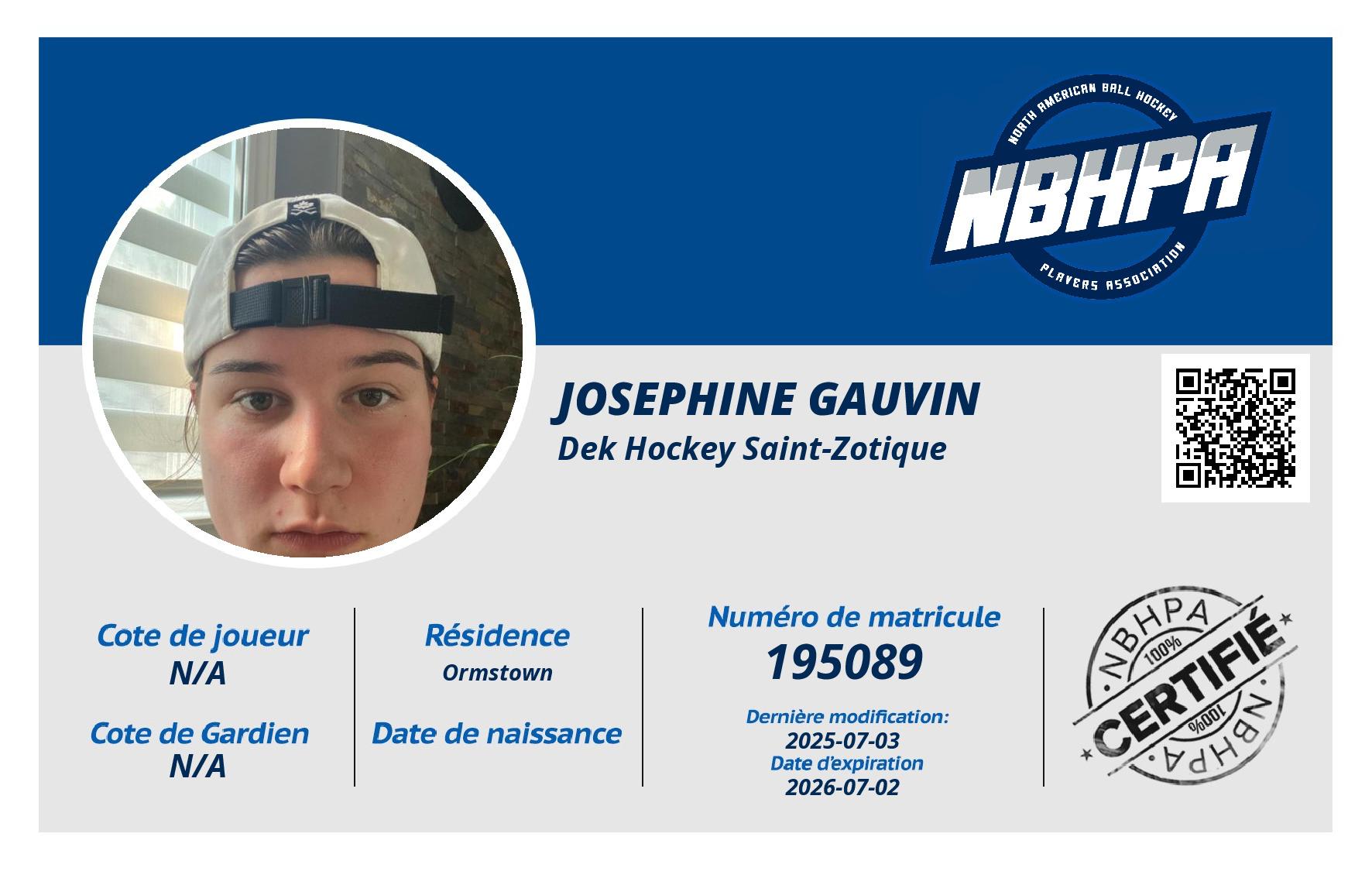 Josephine Gauvin