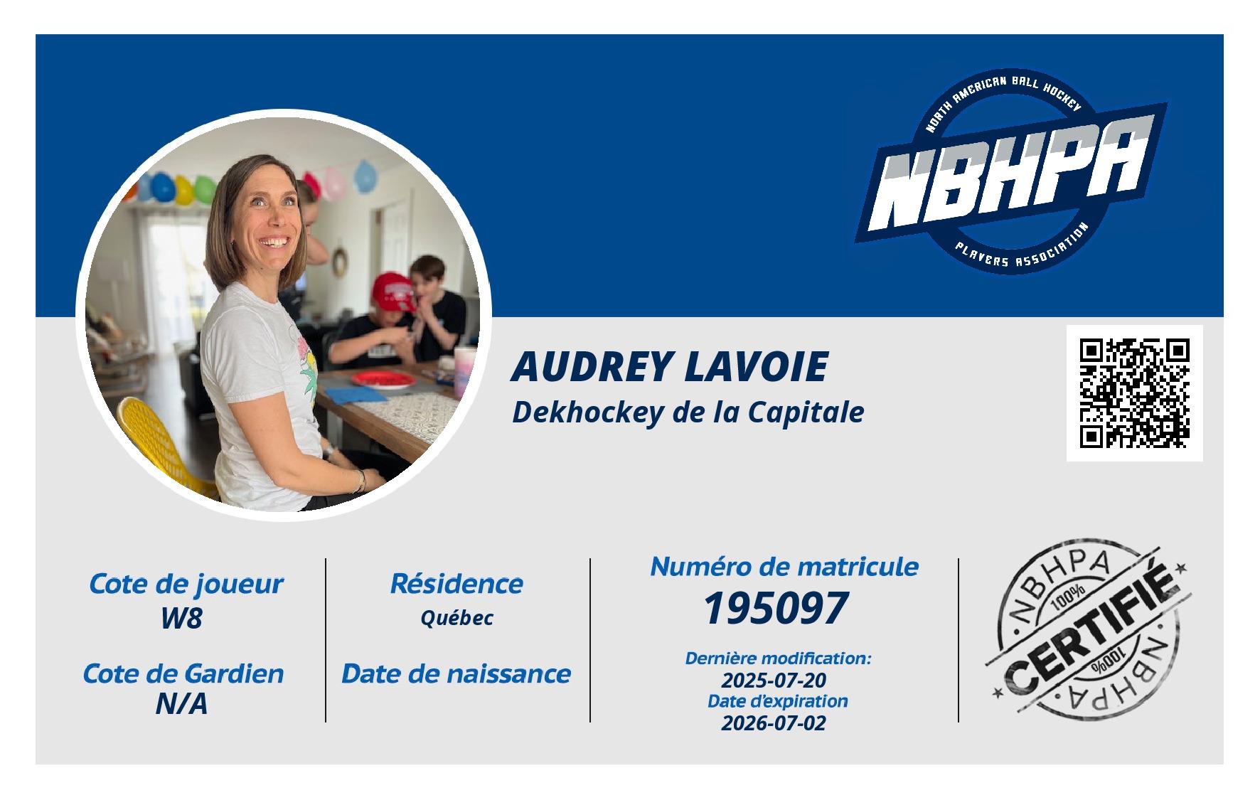 Audrey Lavoie