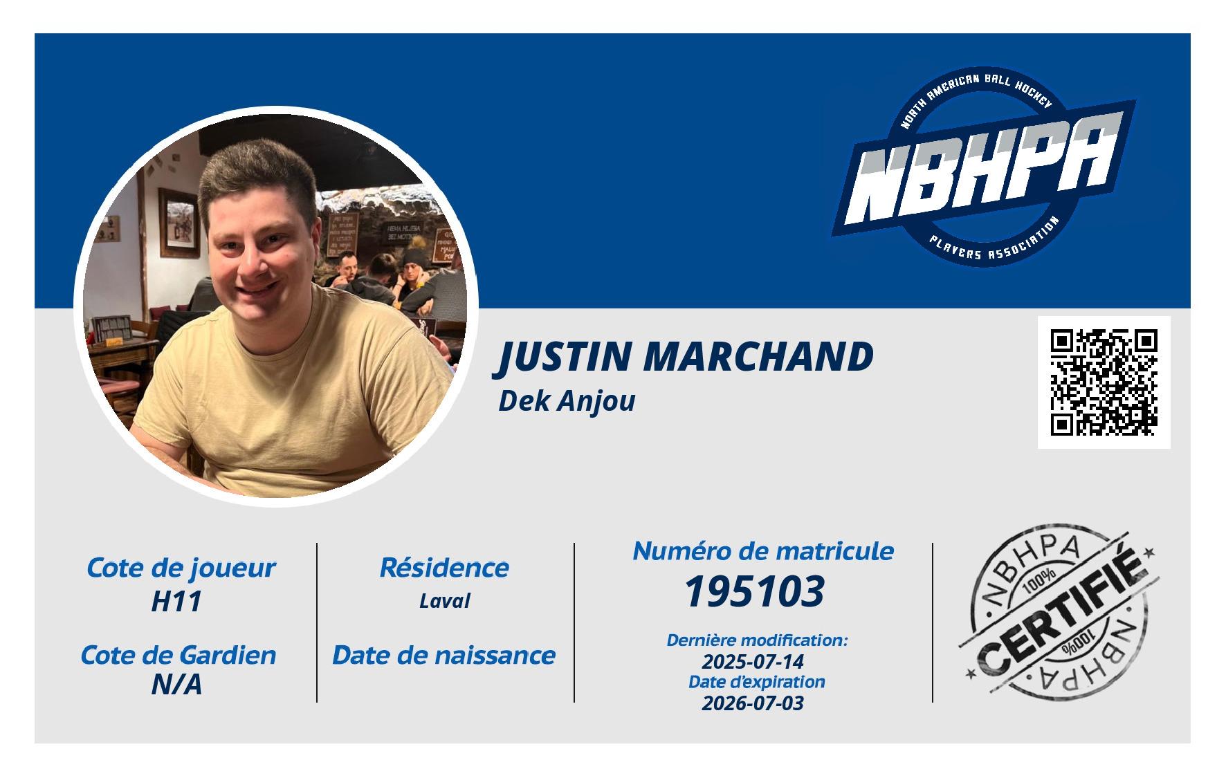 Justin Marchand
