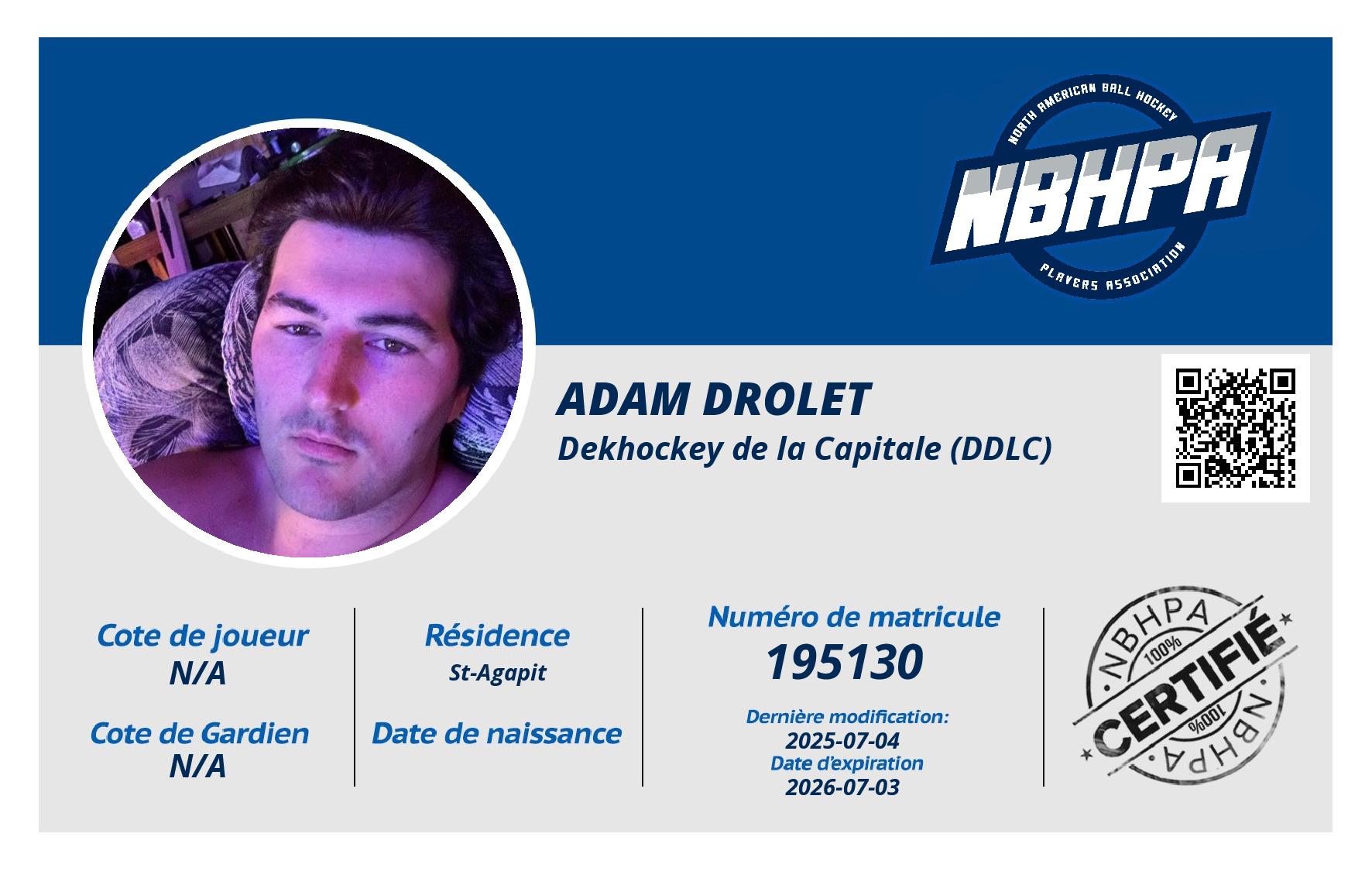 Adam Drolet