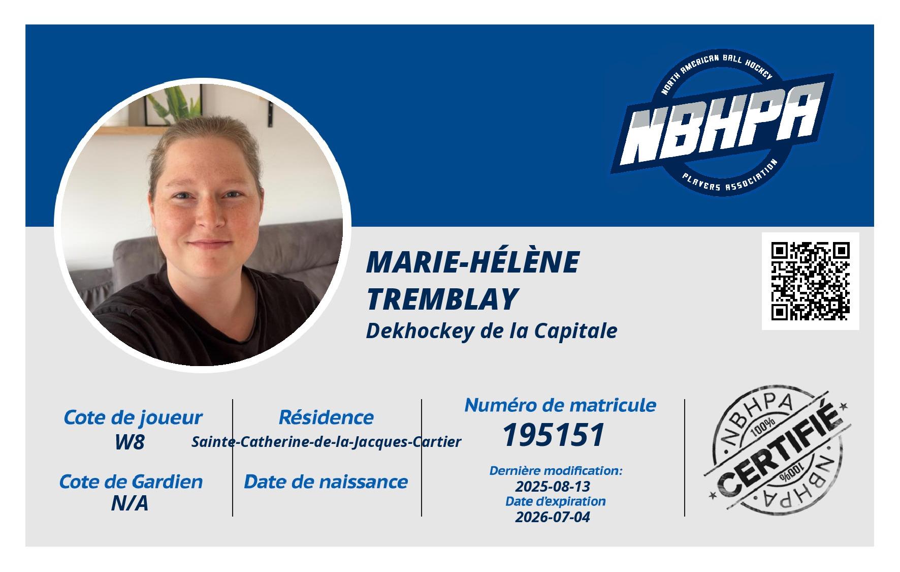 Marie-Hélène Tremblay