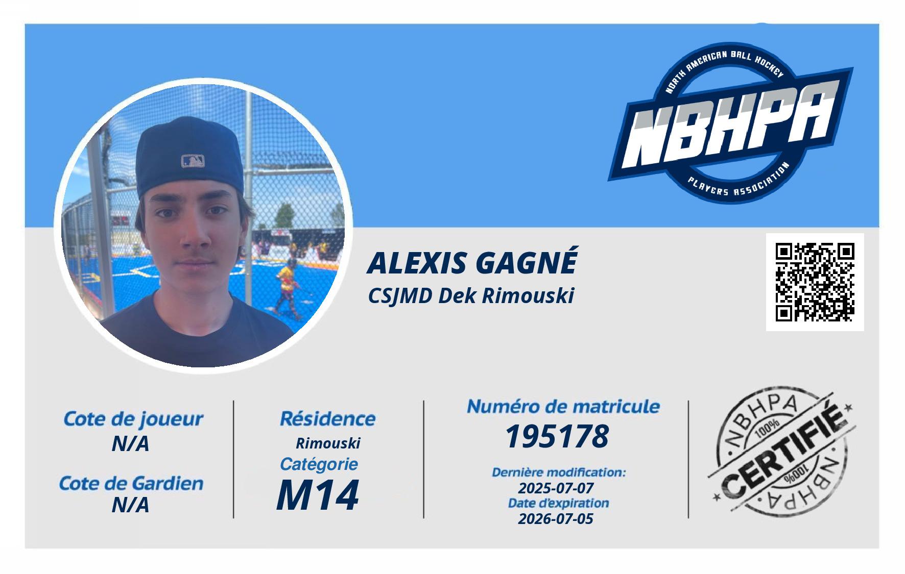 Alexis Gagné