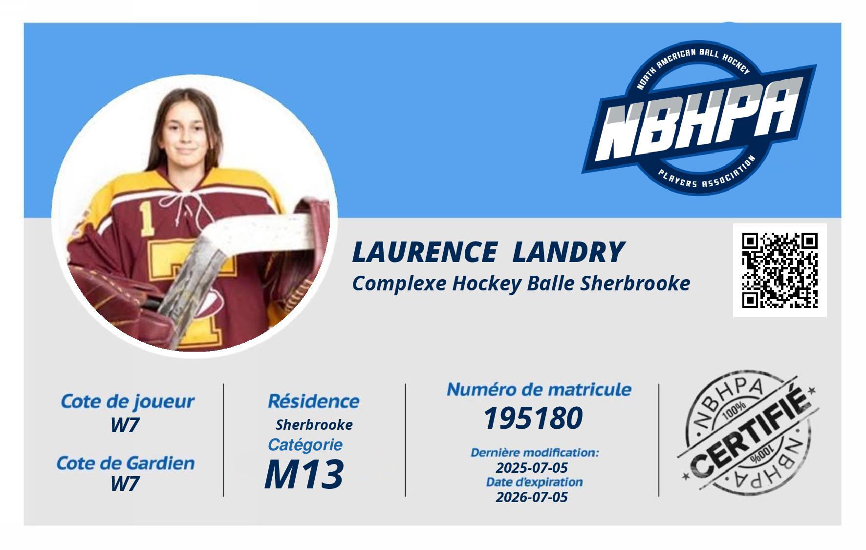 Laurence  Landry