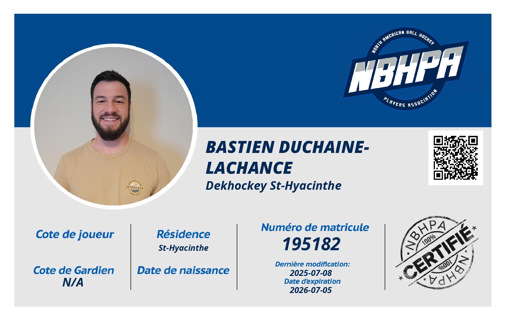 Bastien Duchaine-Lachance