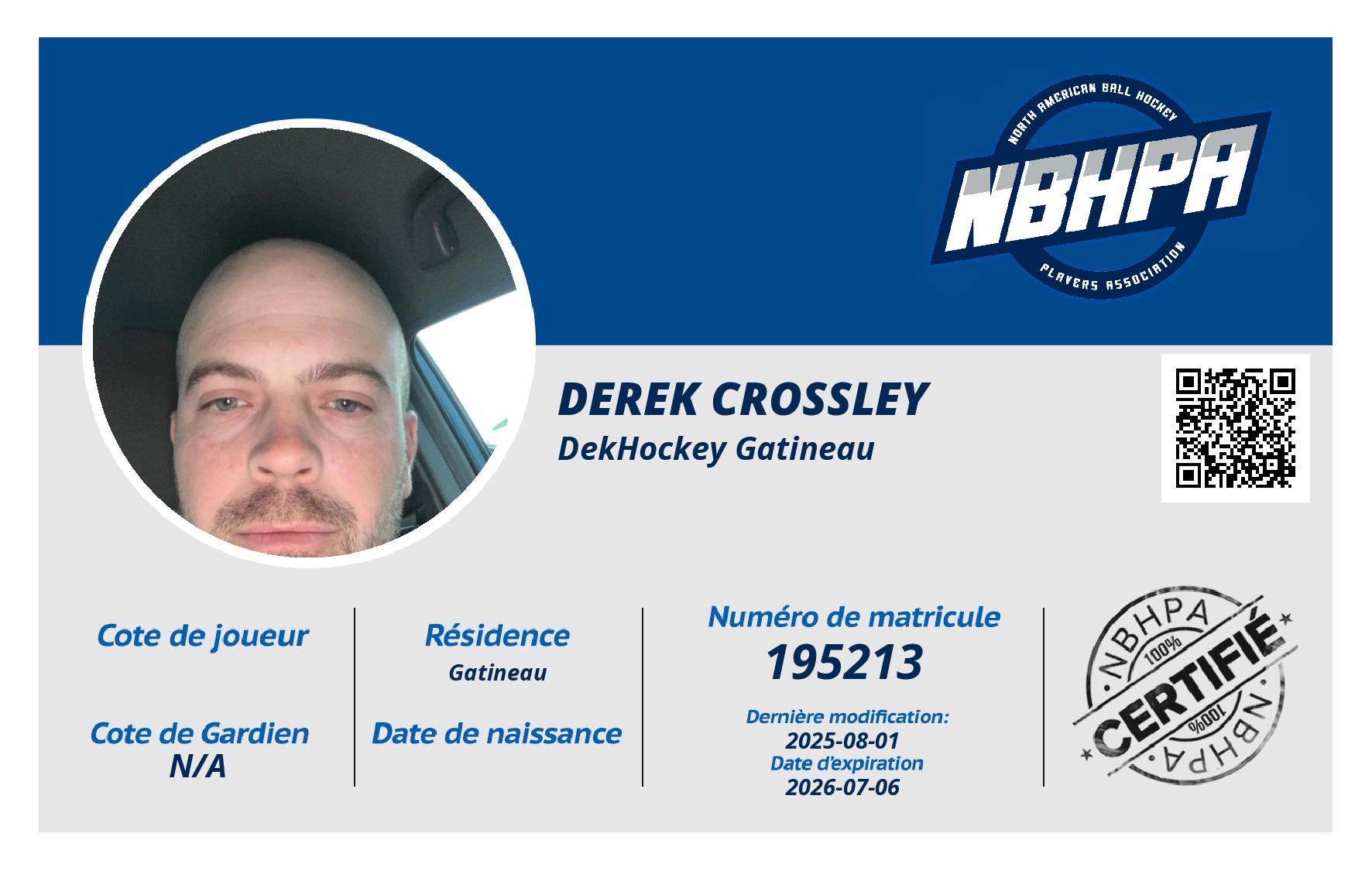 Derek Crossley