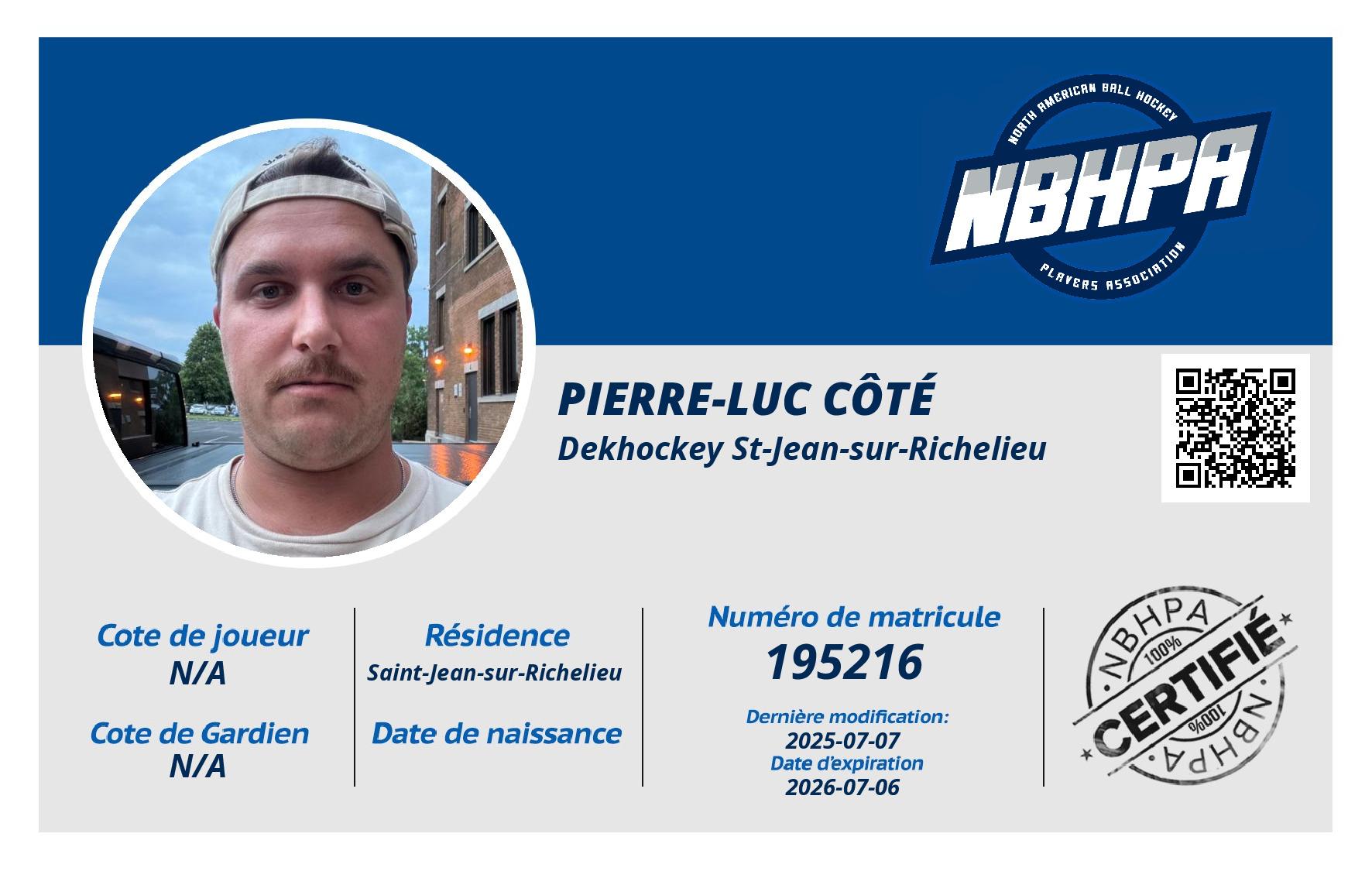 Pierre-Luc Côté