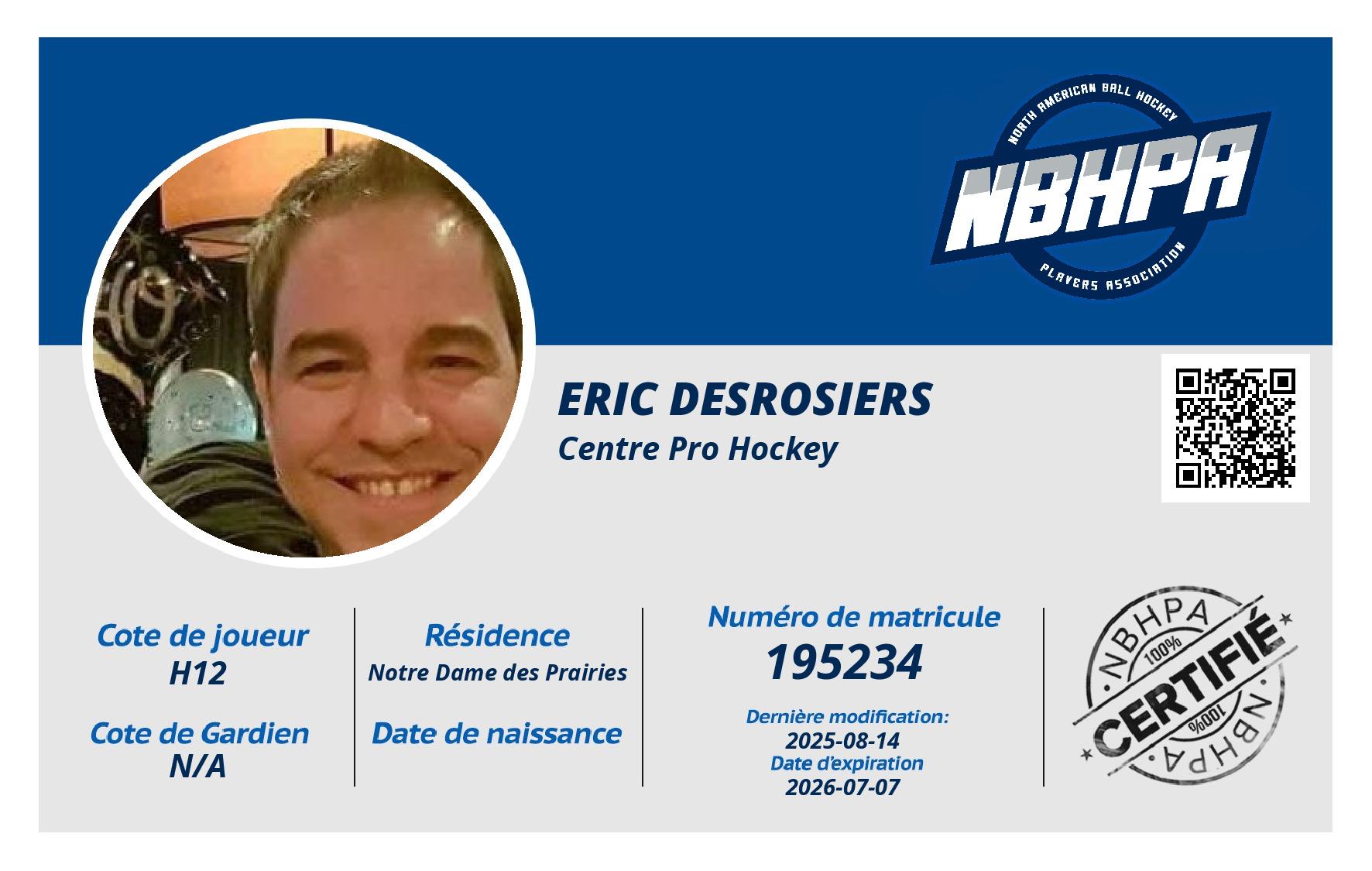 Eric Desrosiers
