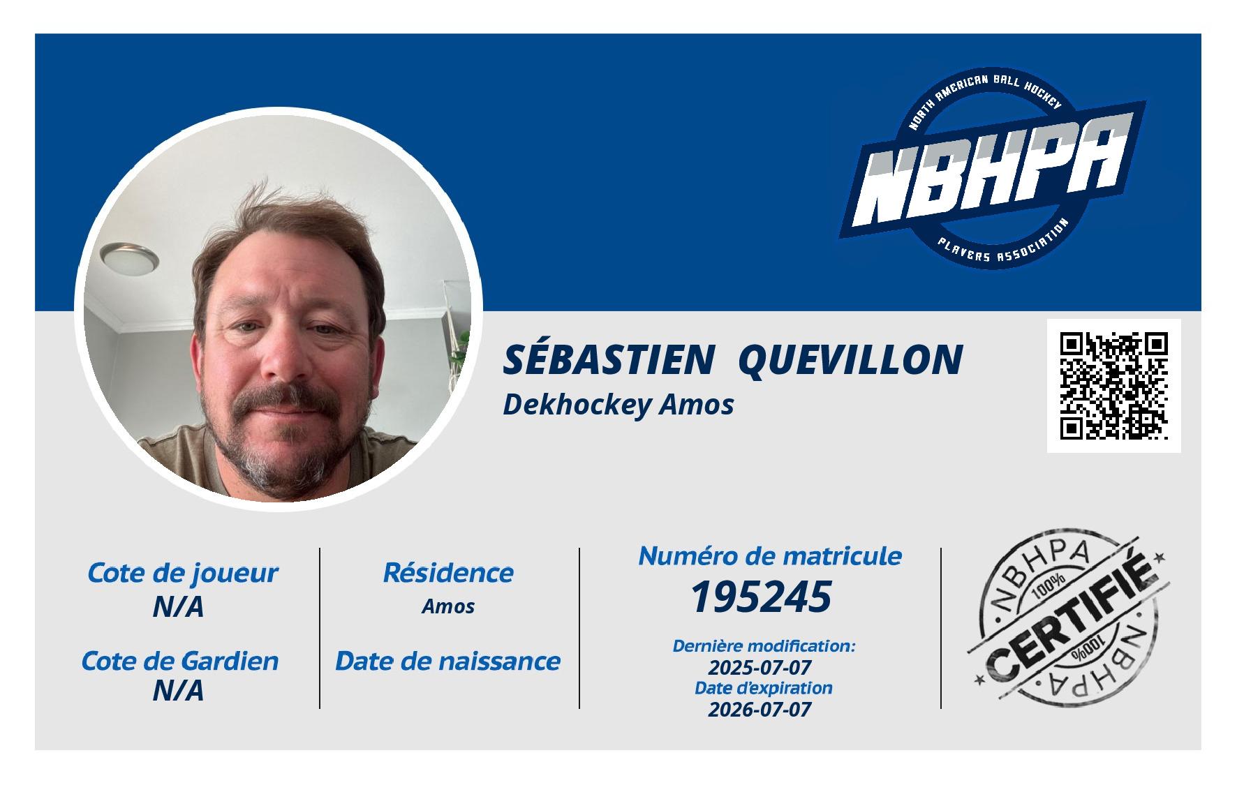 Sébastien  Quevillon 