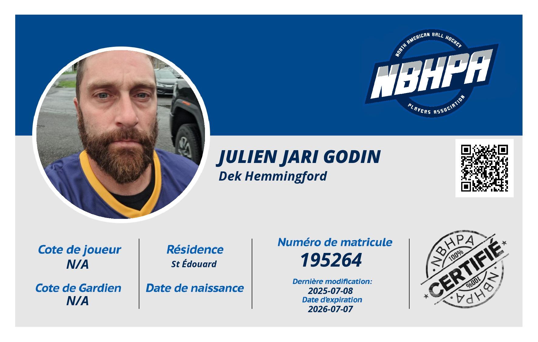 Julien jari Godin
