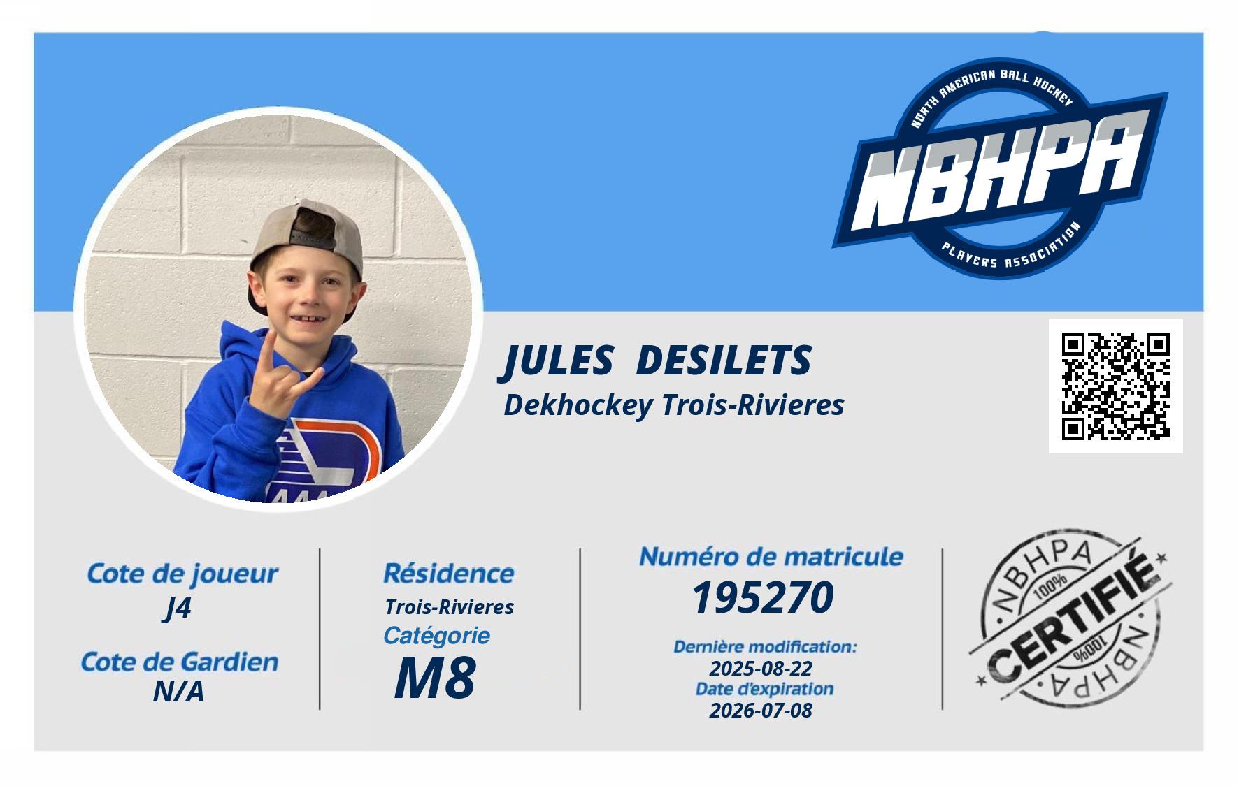 Jules  Desilets 