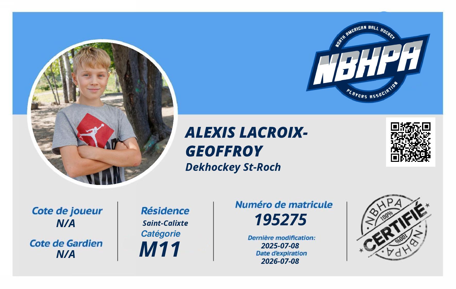 Alexis Lacroix-Geoffroy