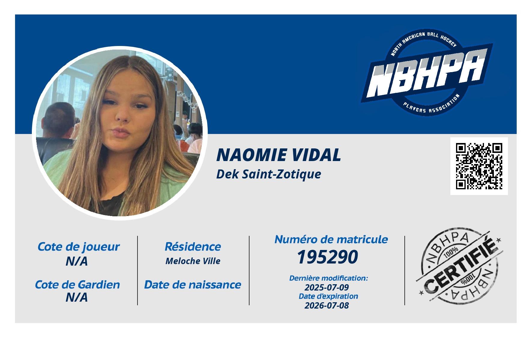 Naomie Vidal