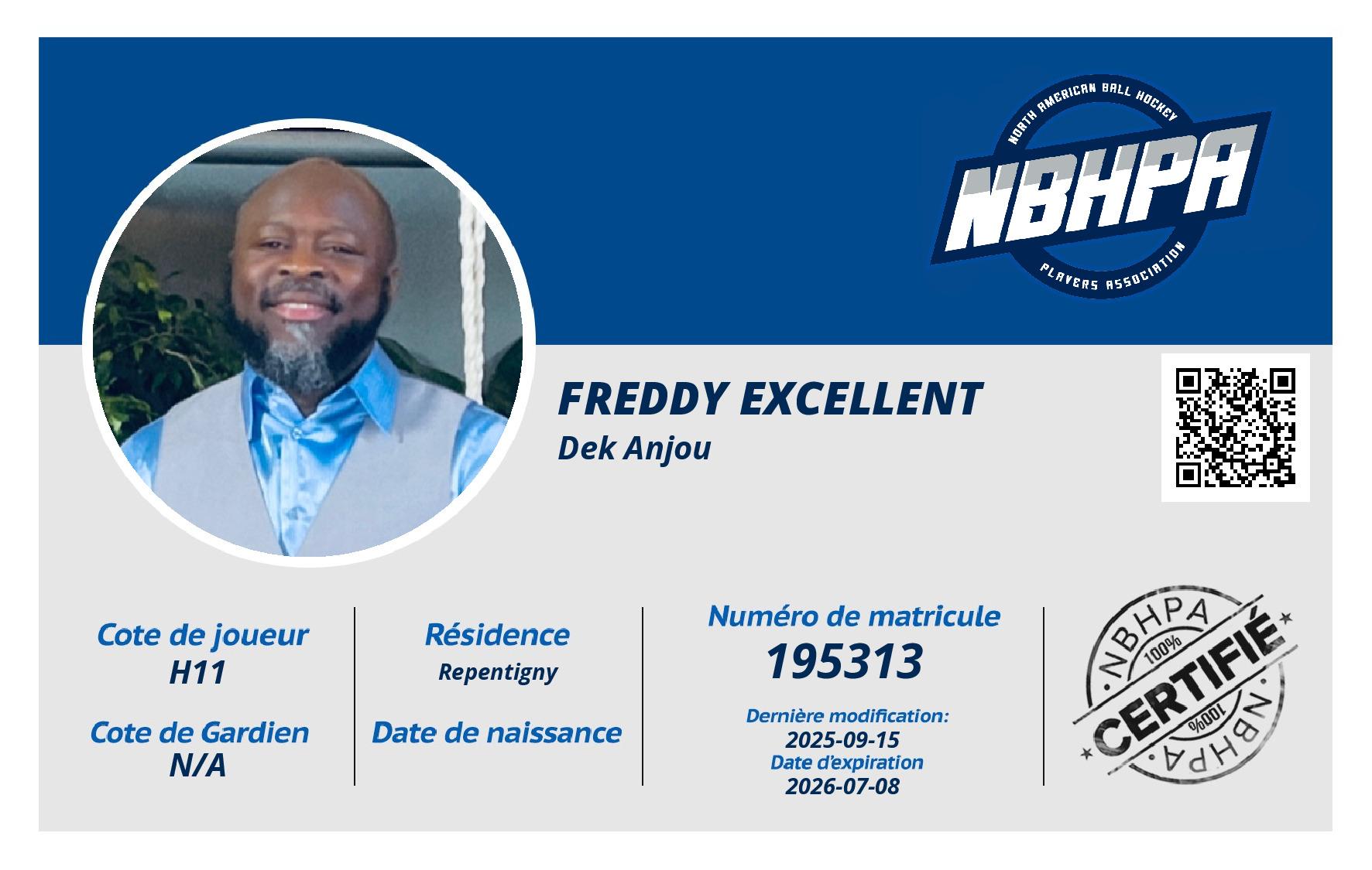 Freddy Excellent