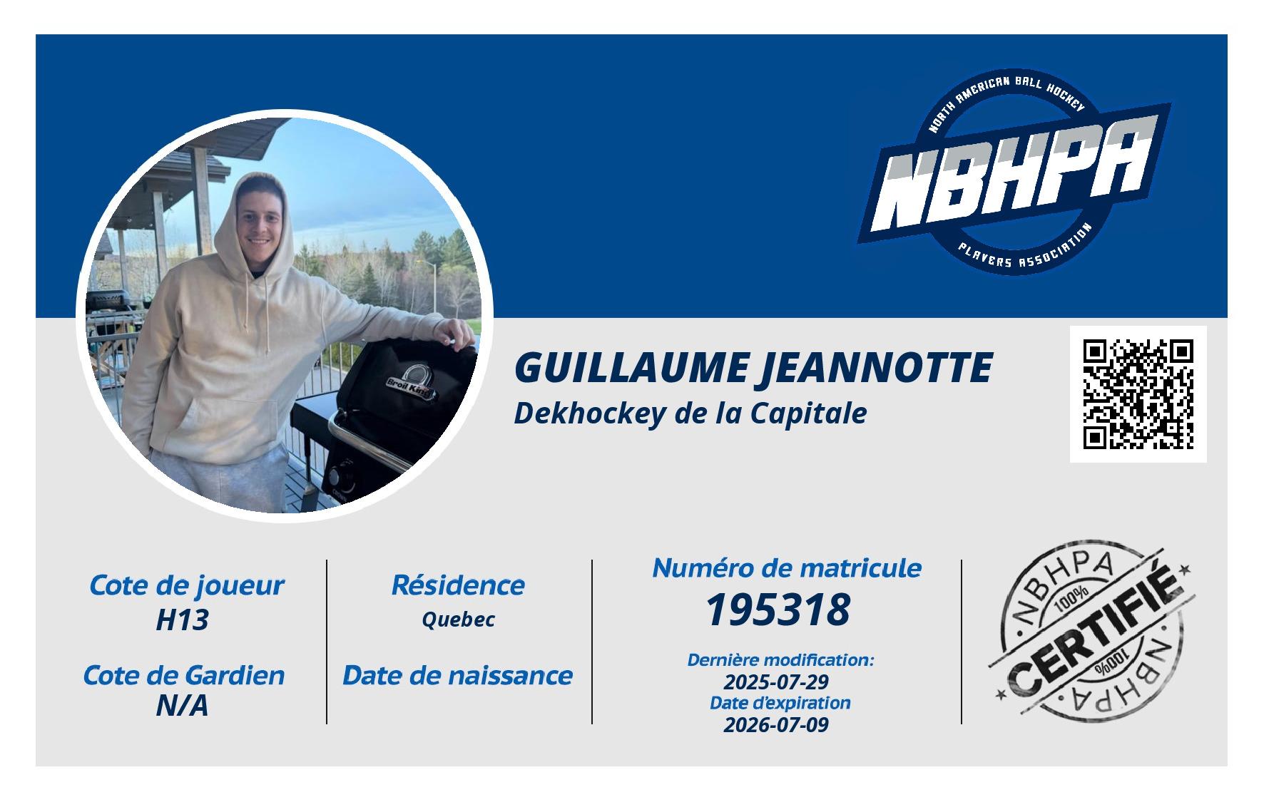 Guillaume Jeannotte