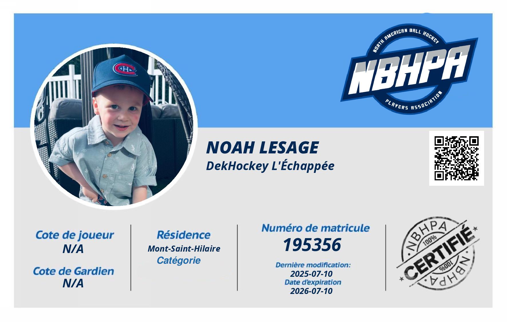 Noah Lesage