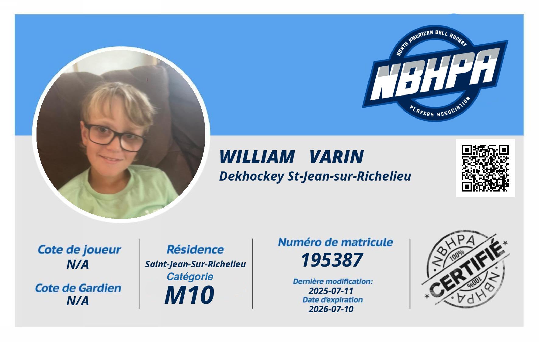 William   Varin