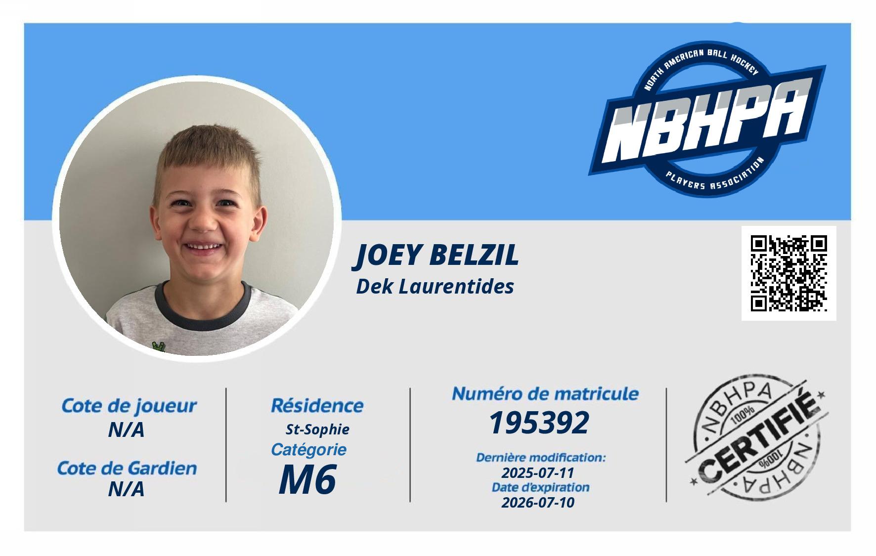 Joey Belzil